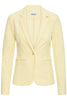 ICHI Kate Denim Jacket - Almond Oil
