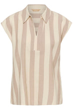 Load image into Gallery viewer, Culture Kapina Top - Dune/Whitecap Stripe