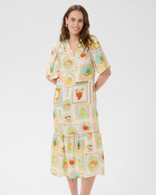 Load image into Gallery viewer, Culture Orange Fruits Dress