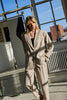 ICHI Fava Ancle Pant - Dove Melange