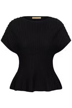 Load image into Gallery viewer, Culture Heart Cap Sleeve Top - Meteorite