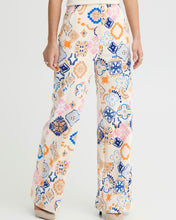 Load image into Gallery viewer, ICHI Kate Wide Leg Trouser - Graphic Tile Print
