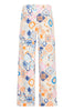 ICHI Kate Wide Leg Trouser - Graphic Tile Print