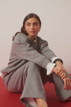 Load image into Gallery viewer, Culture Culotta Sweatshirt - Mid Grey Melange