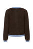 Culture Gilan Cardigan - Brown/Blue