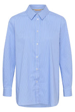 Load image into Gallery viewer, Culture Ebony Shirt - Blue Stripe