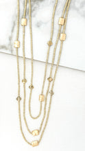 Load image into Gallery viewer, Envy Triple Layer Necklace - Gold