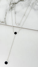 Load image into Gallery viewer, Envy Double Layer Rope Necklace - Silver