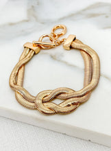 Load image into Gallery viewer, Envy Snake Chain Bracelet - Gold