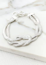 Load image into Gallery viewer, Envy Snake Chain Bracelet - Silver