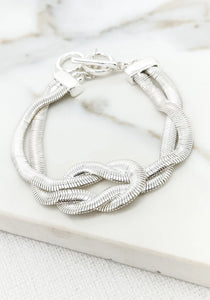 Envy Snake Chain Bracelet - Silver