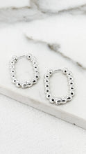 Load image into Gallery viewer, Envy Ball Hoop Earring - Silver