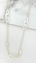 Load image into Gallery viewer, Envy Long  Link Necklace - Silver