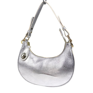 Small Shoulder/Crossbody Bag - Silver