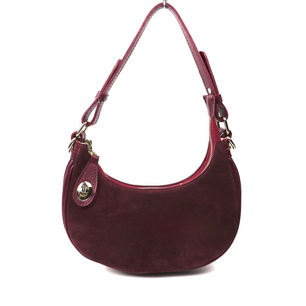 Small Shoulder/Crossbody Bag - Burgundy