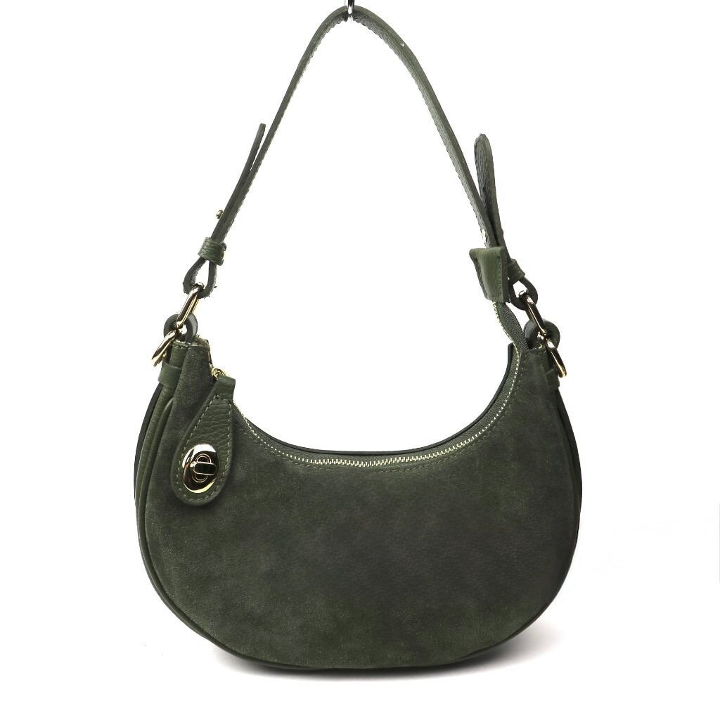 Small Shoulder/Crossbody Bag - Olive