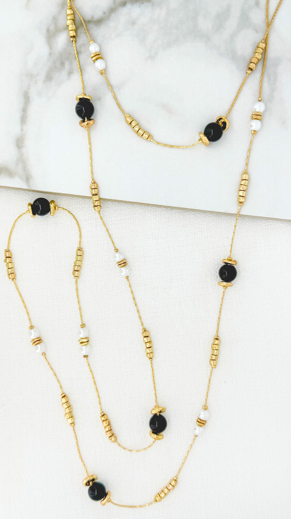 Envy Double layer Beaded Necklace