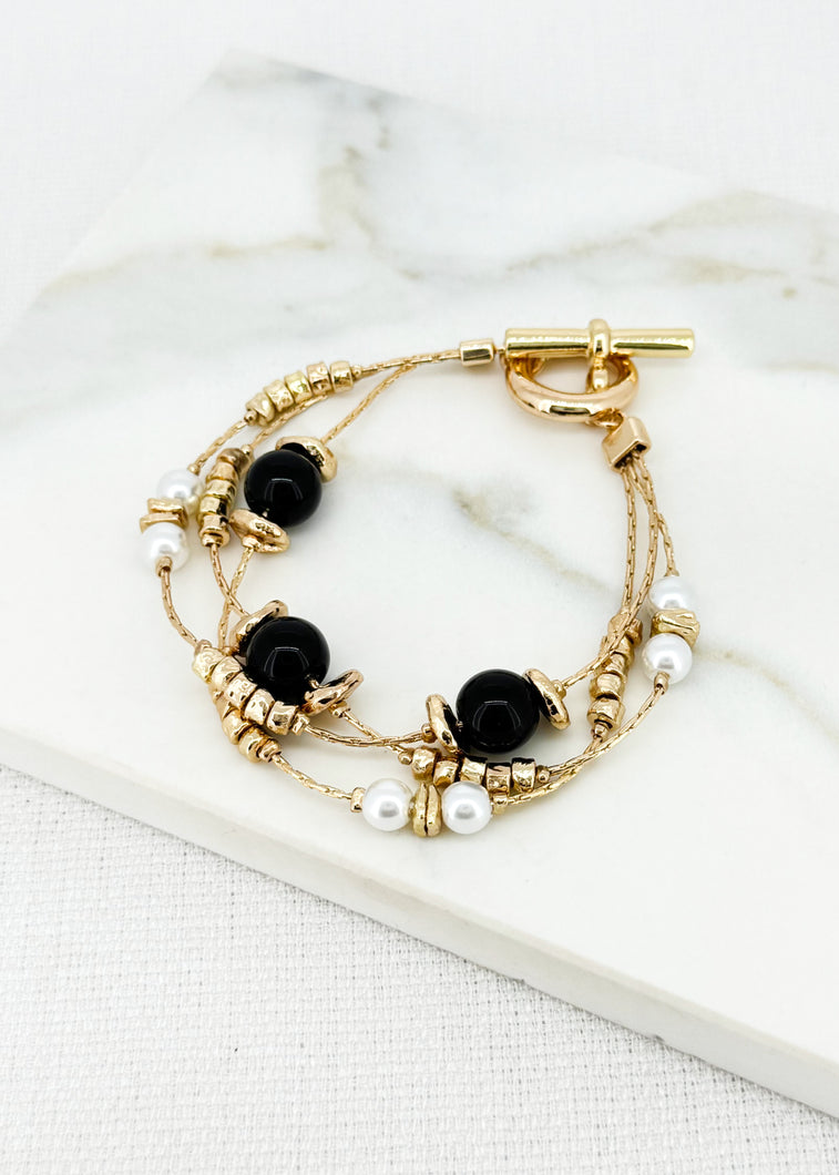 Envy Multi Strand Bracelet - Gold