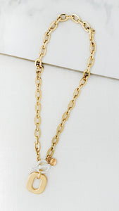 Envy Link Necklace - Gold