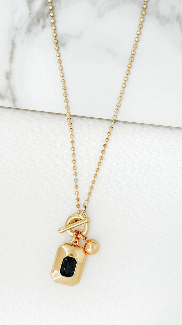 Envy Pendant Necklace - Gold