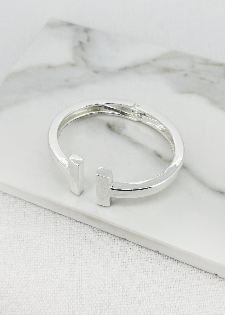Envy T Bangle  - Silver
