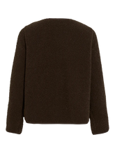 Load image into Gallery viewer, Vila Ada Teddy Jacket - Coffee Bean