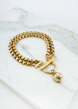 Load image into Gallery viewer, Envy Double Layered Chain Bracelet - Gold