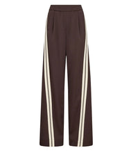 Load image into Gallery viewer, Co Couture Double Panel Trouser - Chocolate Brown