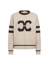 Load image into Gallery viewer, Co Coutour CC Coco Logo Knit Jumper - Cream/Brown