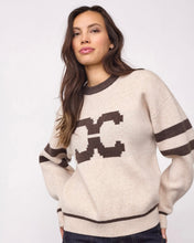 Load image into Gallery viewer, Co Coutour CC Coco Logo Knit Jumper - Cream/Brown
