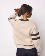 Load image into Gallery viewer, Co Coutour CC Coco Logo Knit Jumper - Cream/Brown