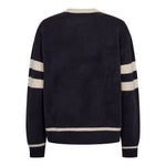 Load image into Gallery viewer, Co Coutour CC Coco Logo Knit Jumper - Navy/Cream