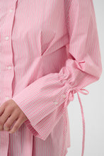 Load image into Gallery viewer, Culture Mimi Shirt - Pink/Red Stripe