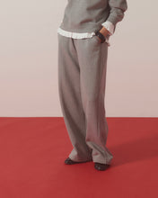 Load image into Gallery viewer, Culture Culotta Sweat Pants - Mid Grey Melange