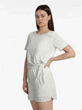 Load image into Gallery viewer, VILA Amalina Tie Side Top - White