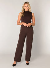Load image into Gallery viewer, Base Level - Yarah Trouser - Brown