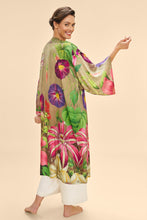 Load image into Gallery viewer, Powder Oversized Botanicals Kimono Gown