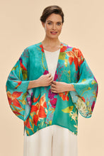 Load image into Gallery viewer, Powder Humingbird at Dusk Kimono Jacket