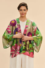 Load image into Gallery viewer, Powder Oversize Botanicals Kimono Jacket