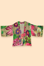 Load image into Gallery viewer, Powder Oversize Botanicals Kimono Jacket