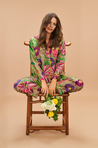 Powder Oversize Botanical Supersoft Pyjamas