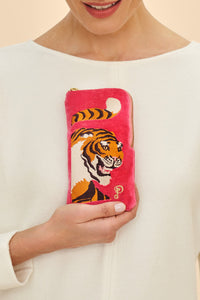 Powder Thrill of the Tiger Sunglasses Pouch