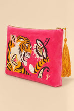 Load image into Gallery viewer, Powder Thrill of the Tiger Zip Pouch