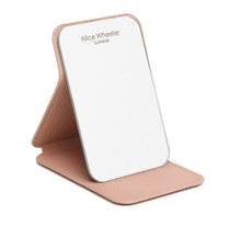 Load image into Gallery viewer, Alice Wheeler Mini Folding Mirror - Pink