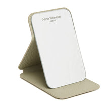 Load image into Gallery viewer, Alice Wheeler Mini Folding Mirror -Pistachio