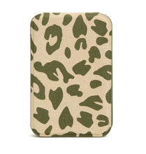 Load image into Gallery viewer, Alice Wheeler Mini Folding Mirror - Olive Leopard