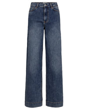 Load image into Gallery viewer, Numph Paris Cropped Jean - Medium Blue Grain Denim
