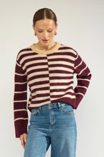 Load image into Gallery viewer, Nümph Nuriette Block Stripe Jumper - Fig