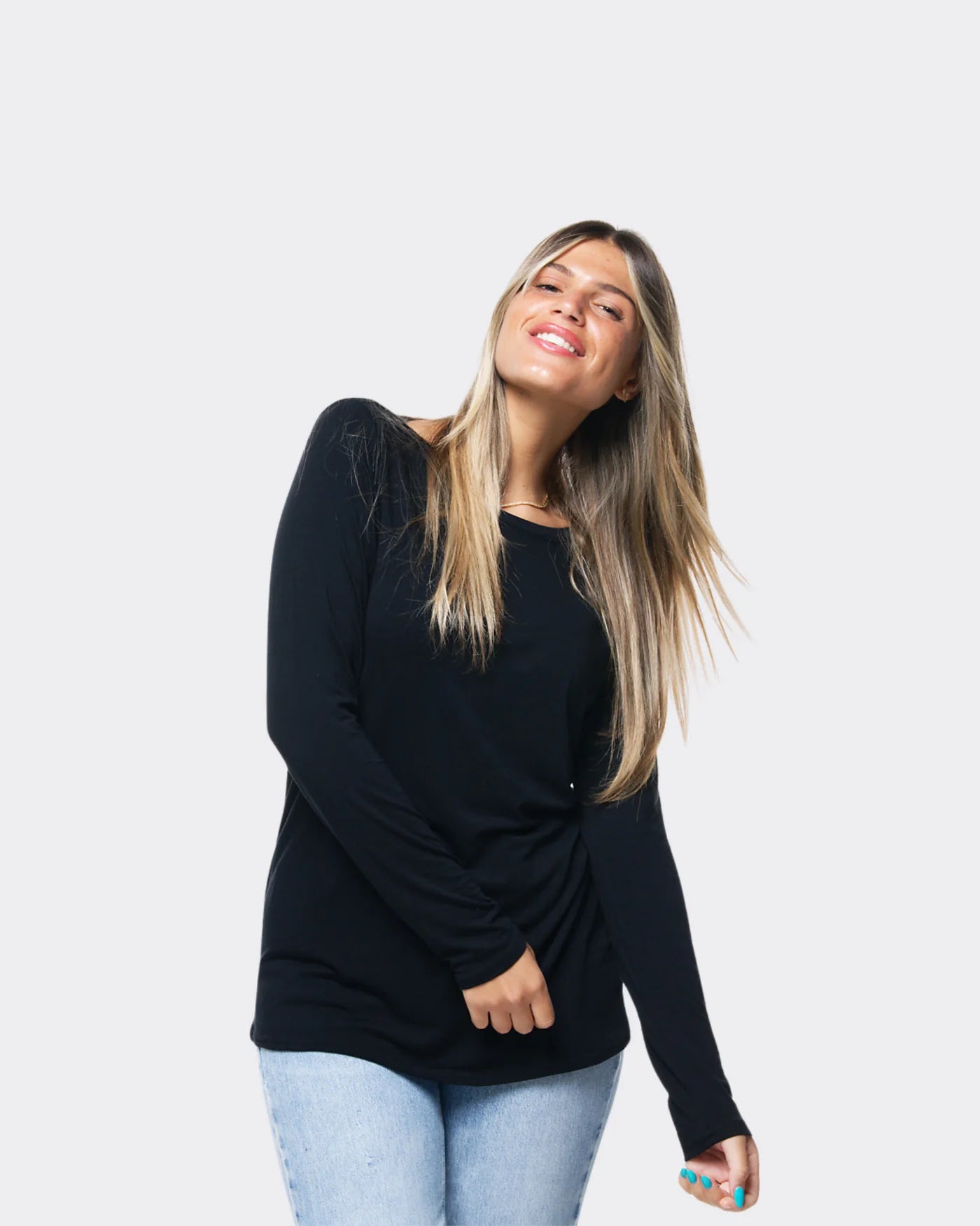 Be Fun Paris Rachel Top - Black