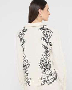 Vero Moda Calliope Shirt -  Birch